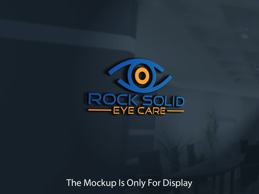 Logo Design by MH_Prantu for Rock Solid Eye Care | Design #31074790