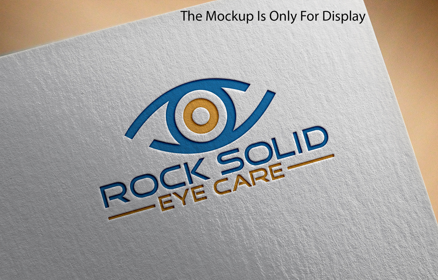 Logo Design by MH_Prantu for Rock Solid Eye Care | Design #31074791