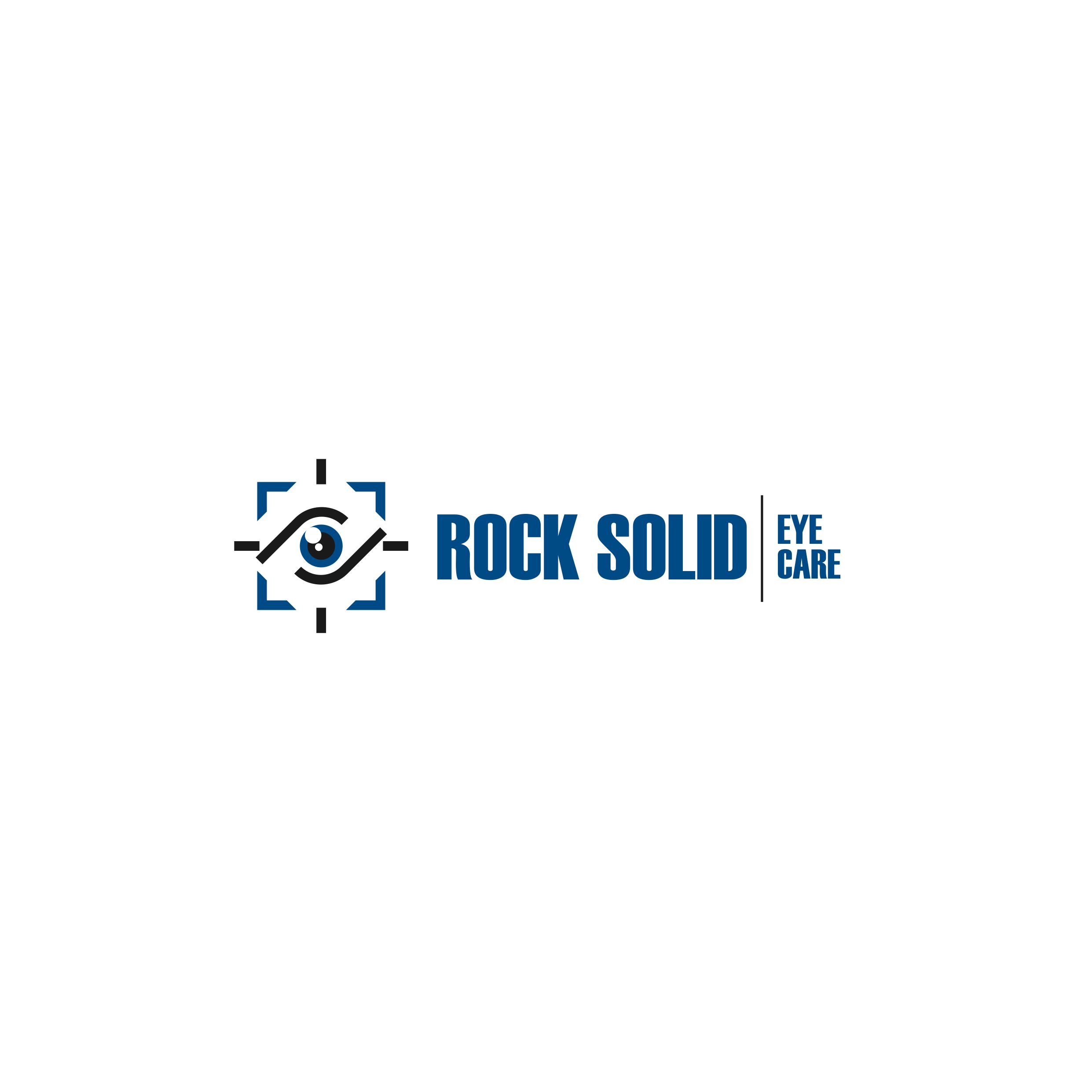 Logo Design by Jeferson HP for Rock Solid Eye Care | Design #31074883