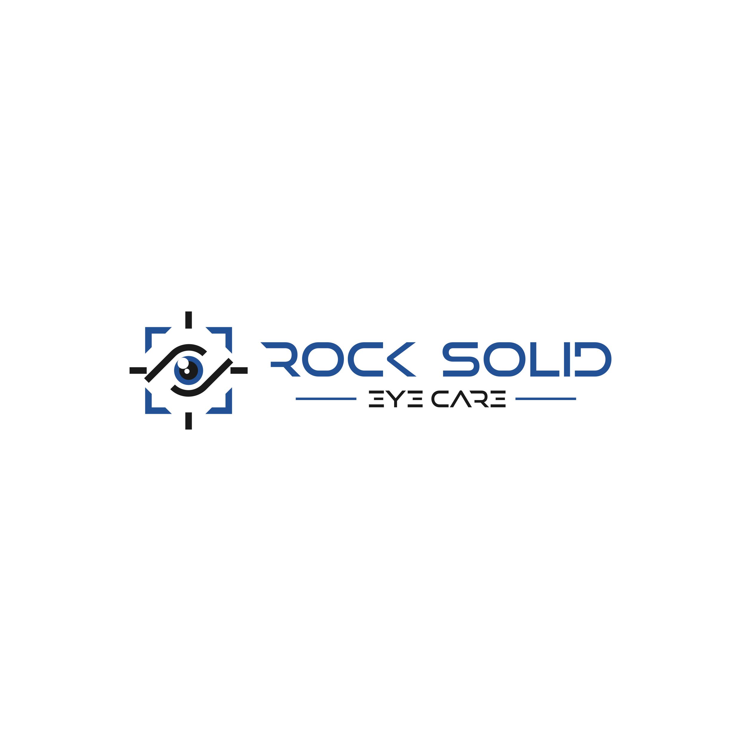 Logo Design by Jeferson HP for Rock Solid Eye Care | Design #31074885