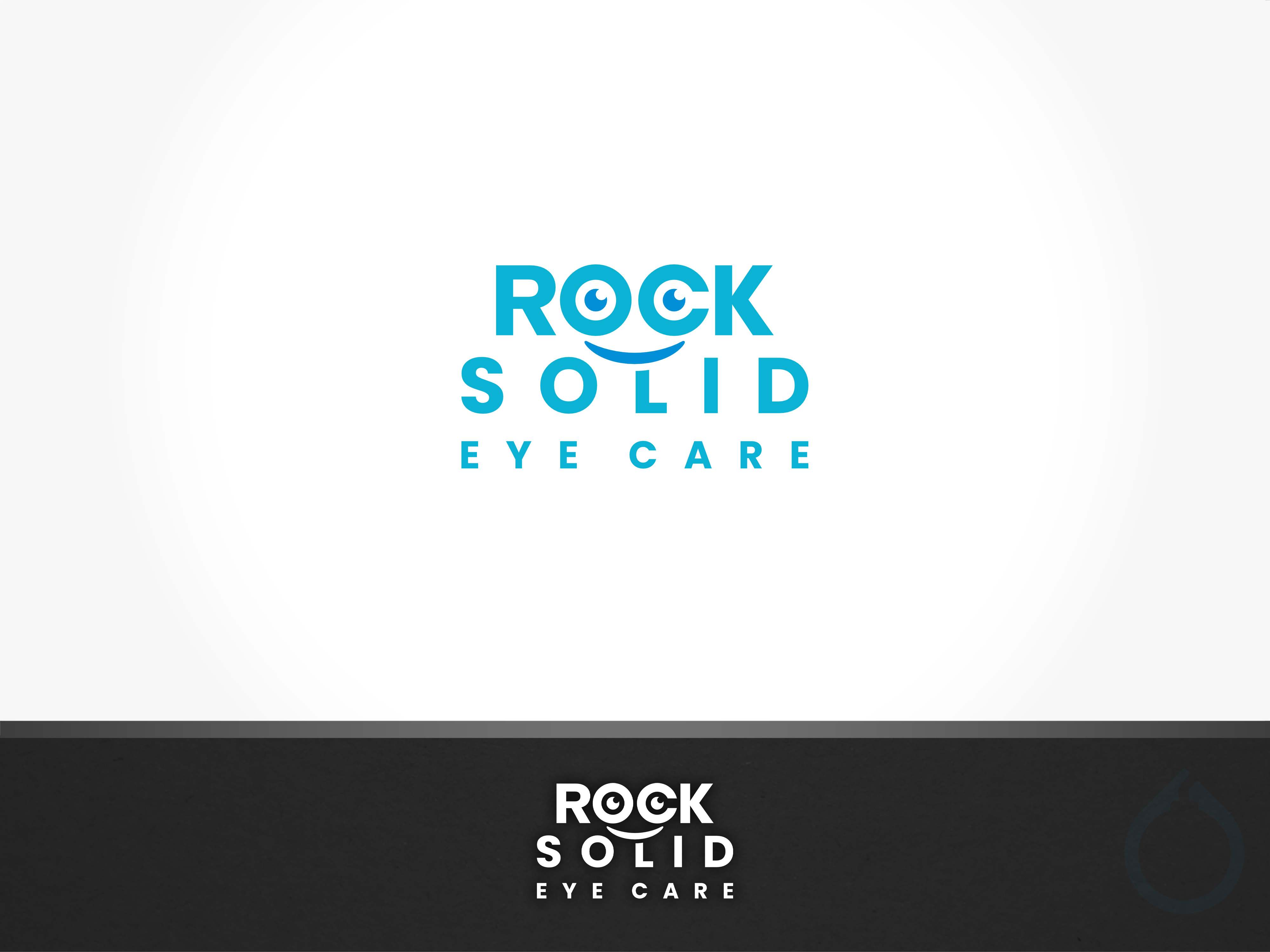 Logo Design by aquabomb26 for Rock Solid Eye Care | Design #31075627