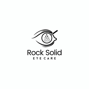Logo Design by Ashani Bhattacharya for Rock Solid Eye Care | Design #31078024