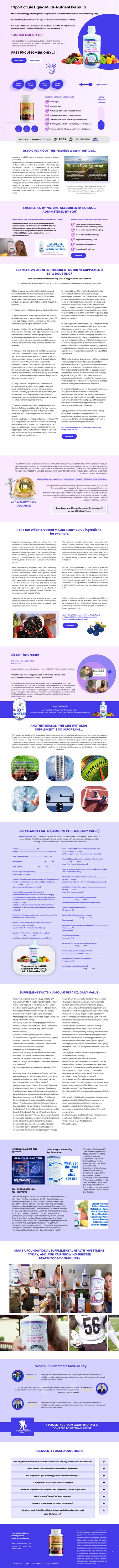 Web Design by pb for 1 Sport Of Life Global Inc | Design #31090302