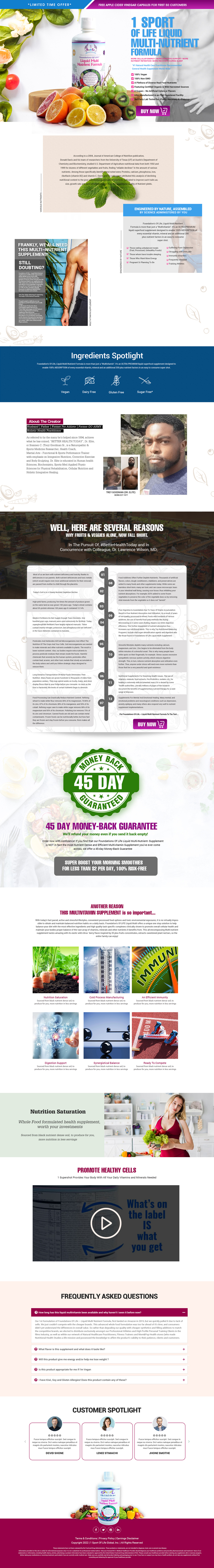 Web Design by Dream Logo Design for 1 Sport Of Life Global Inc | Design #31089663