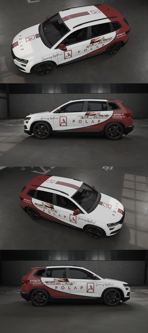 Car Wrap-Design von VEDG für SIA Poligrafijas Apgads POLAP | Design #31128054