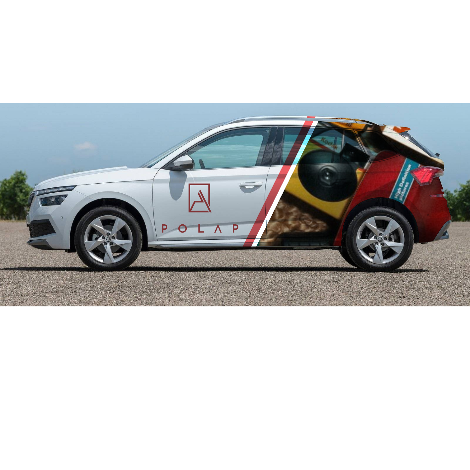 Car Wrap Design by design pres for SIA Poligrafijas Apgads POLAP | Design #31154768