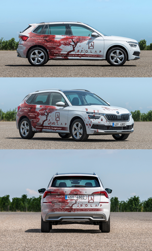 Car Wrap Design by Kira Graphics for SIA Poligrafijas Apgads POLAP | Design: #31126786