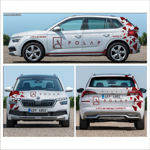 Car Wrap Design by DG+ for SIA Poligrafijas Apgads POLAP | Design: #31118591