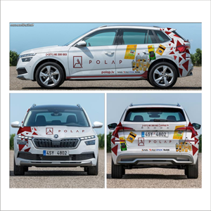 Car Wrap Design by DG+ for SIA Poligrafijas Apgads POLAP | Design: #31145634