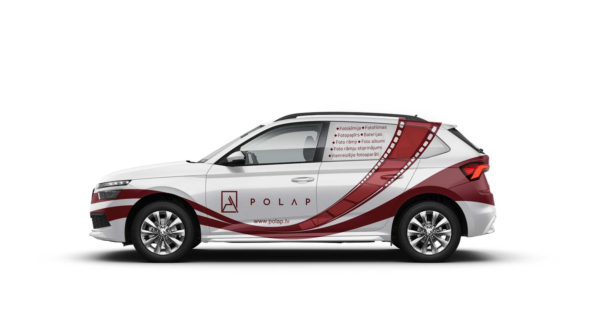 Car Wrap Design by Czeh for SIA Poligrafijas Apgads POLAP | Design #31248549