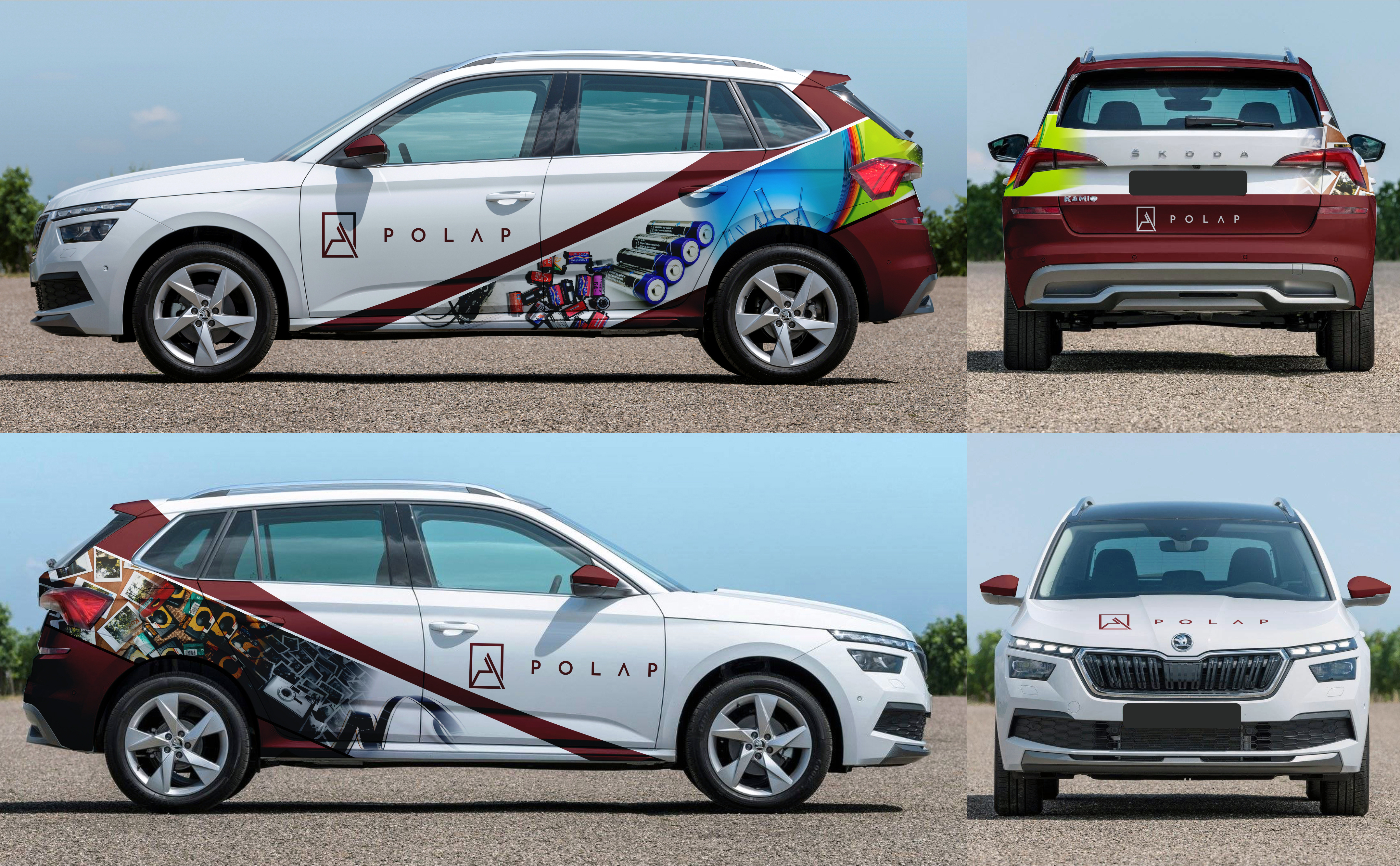 Car Wrap Design by Alessandro Serrago for SIA Poligrafijas Apgads POLAP | Design #31127603