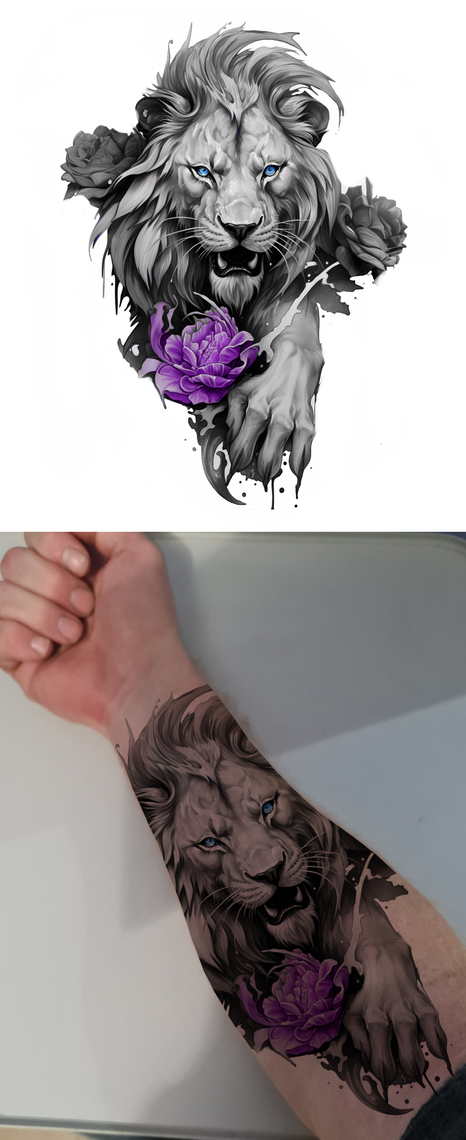 Tattoo Design by AymanePro ™ for this project | Design #31099691