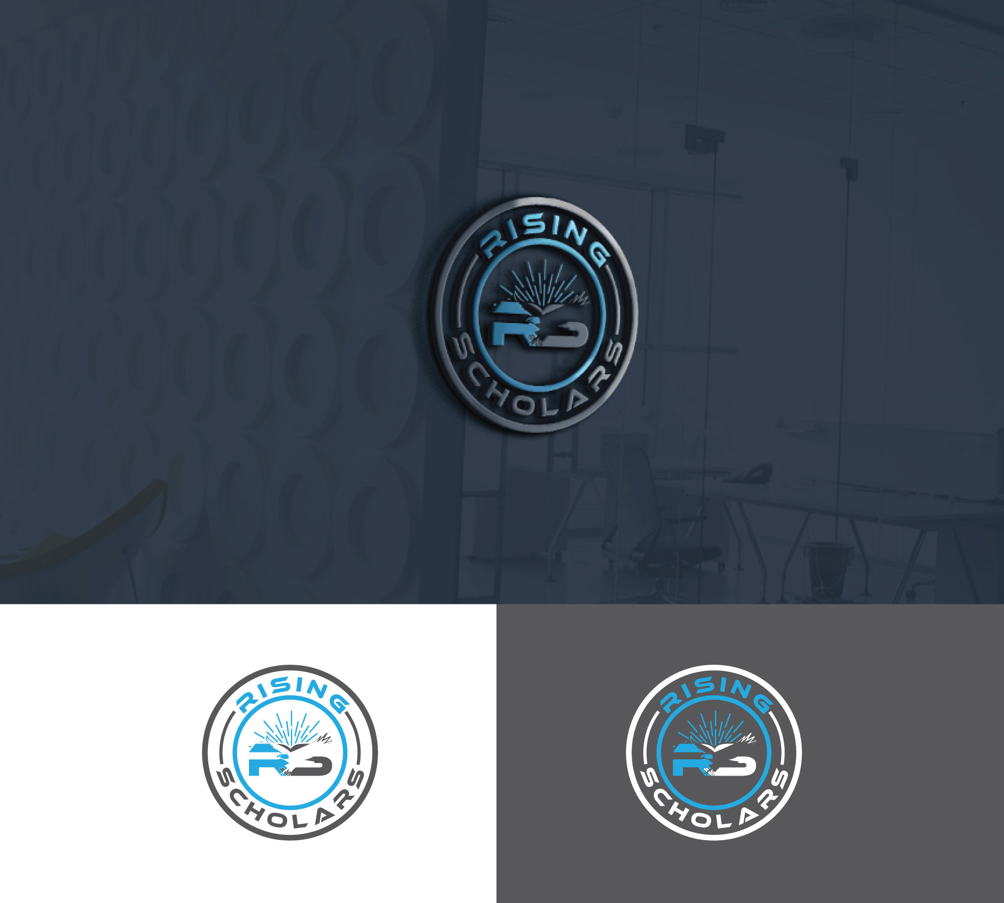 Logo Design by RRR Design for Rising Scholars Network | Design #31091219