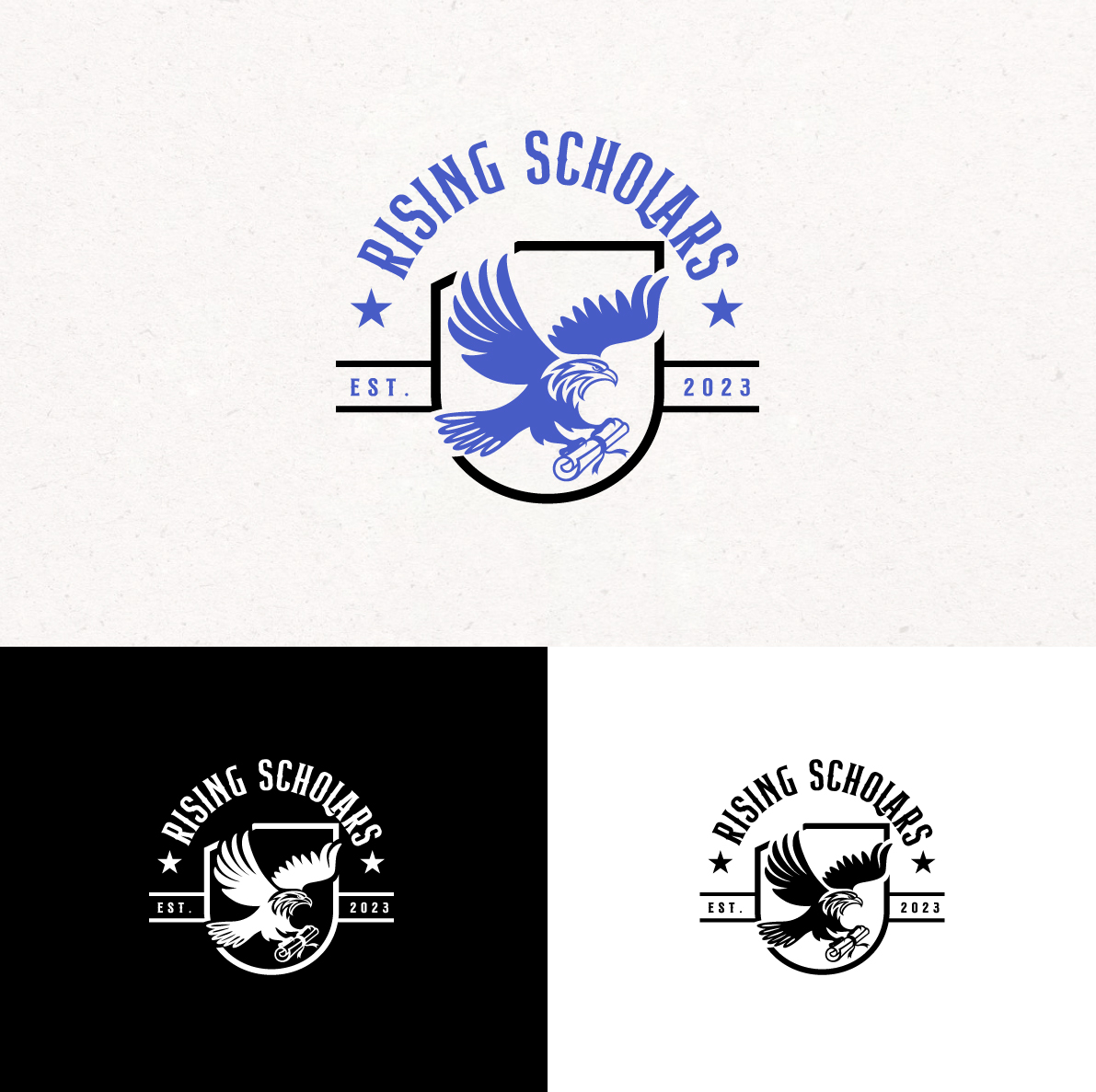Logo Design by Logo Stock for Rising Scholars Network | Design #31124955
