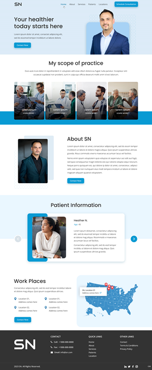 Web Design by pb for this project | Design #31134270