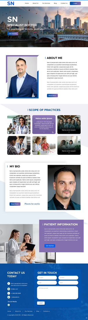 Web Design by pb for this project | Design: #31140889