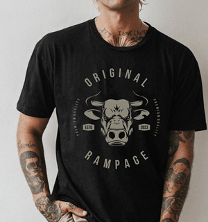 T-shirt Design by Rheanza for Rampage Apparel | Design: #31102917