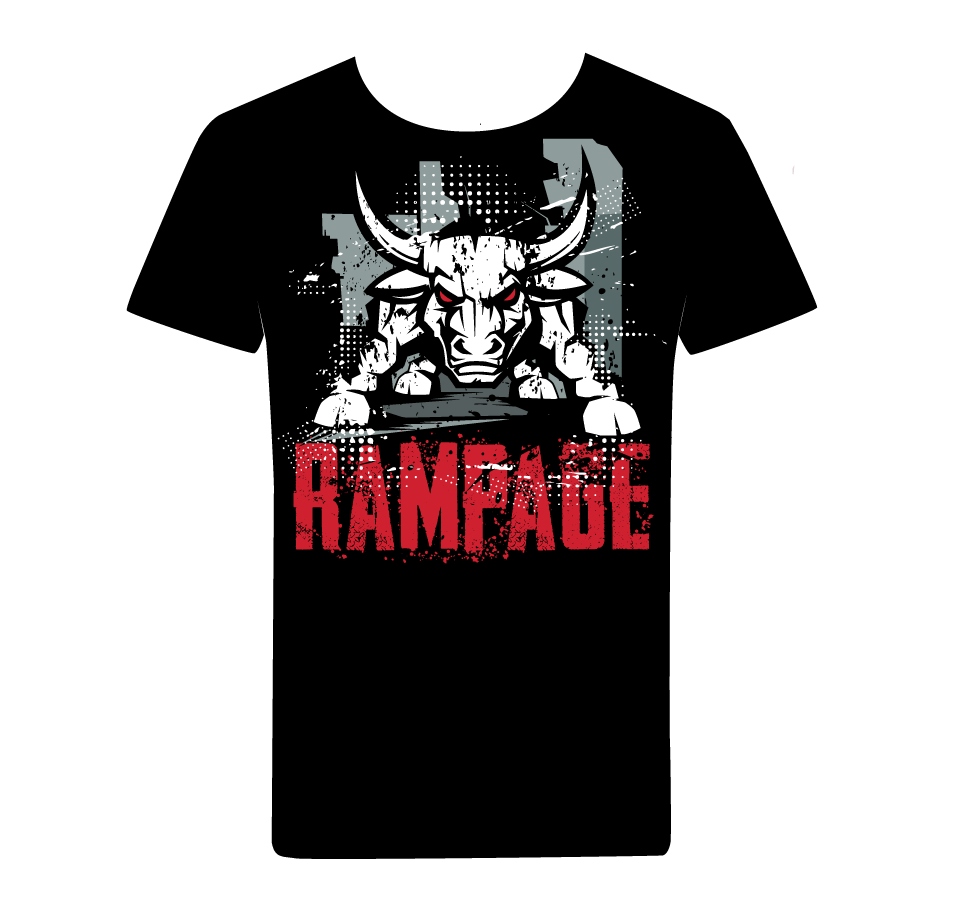 T-shirt Design by Enz67 for Rampage Apparel | Design #31095189