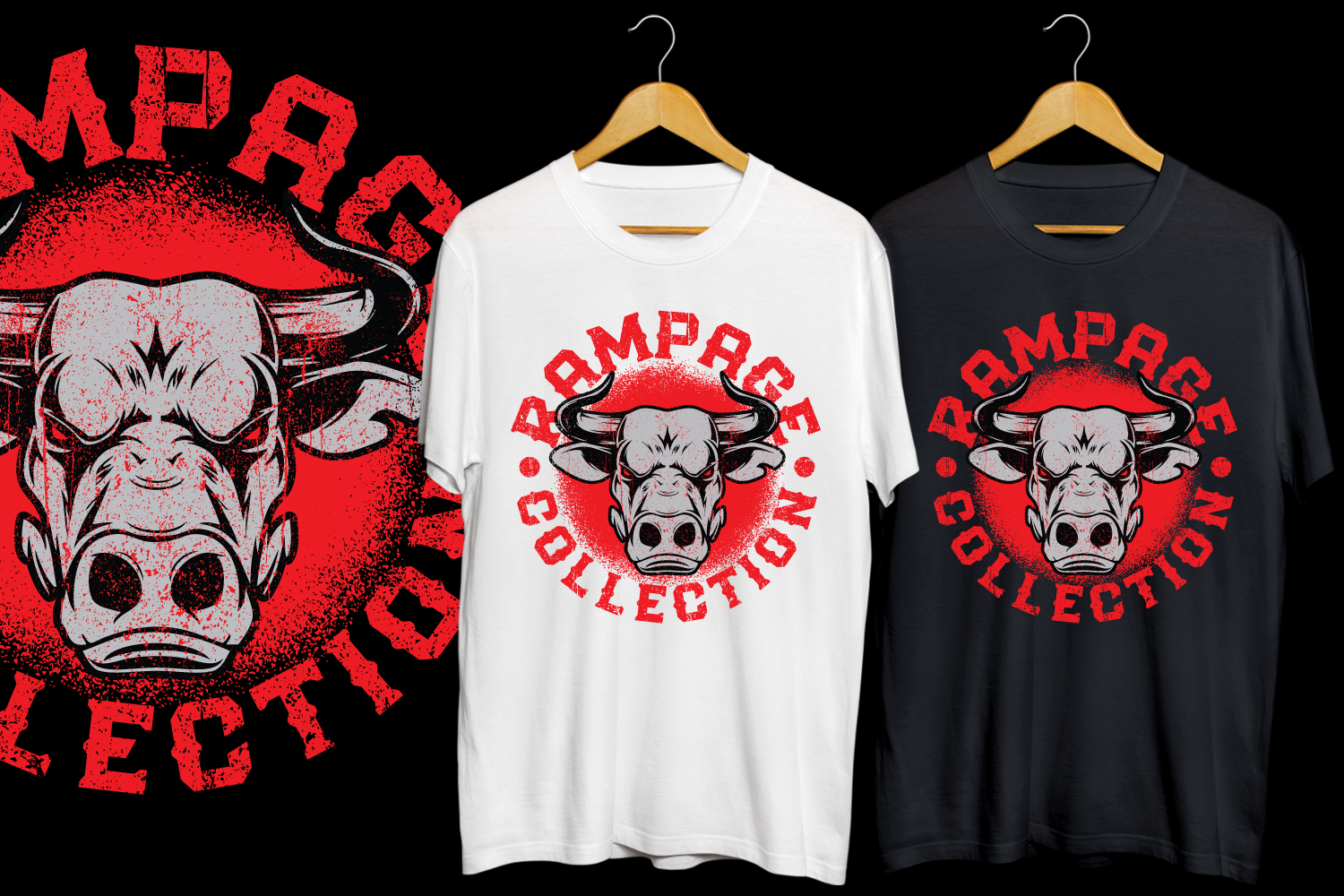 T-shirt Design by Erdie Tadeo for Rampage Apparel | Design #31096340