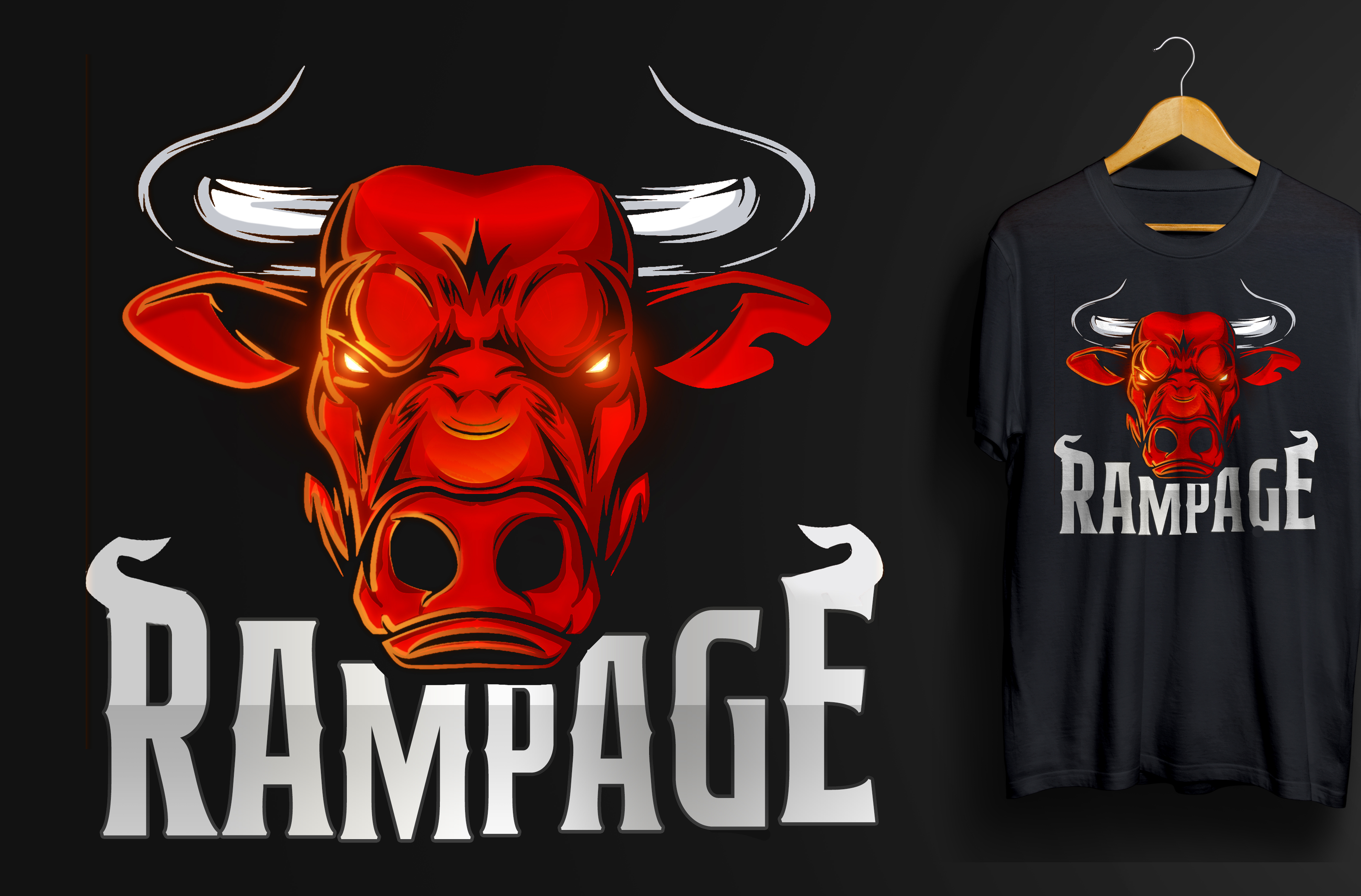 T-shirt Design by Md. Humayun for Rampage Apparel | Design #31089823