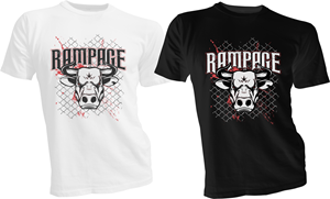 T-shirt Design by bacujkov for Rampage Apparel | Design #31095037
