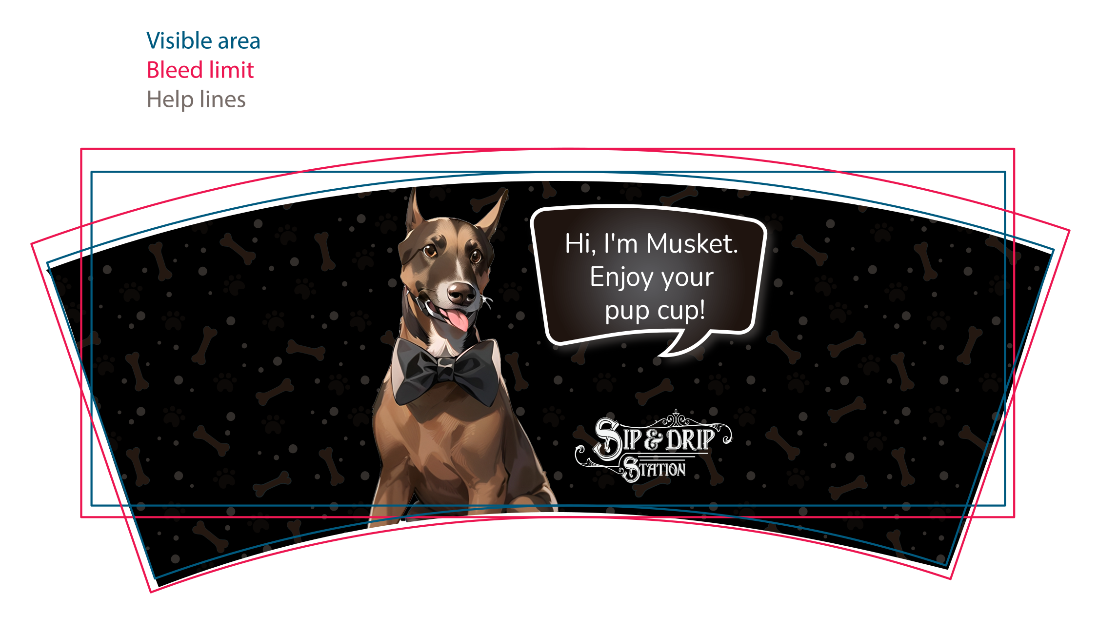 Cup and Mug Design by Kristina Andonoff for this project | Design #31126411