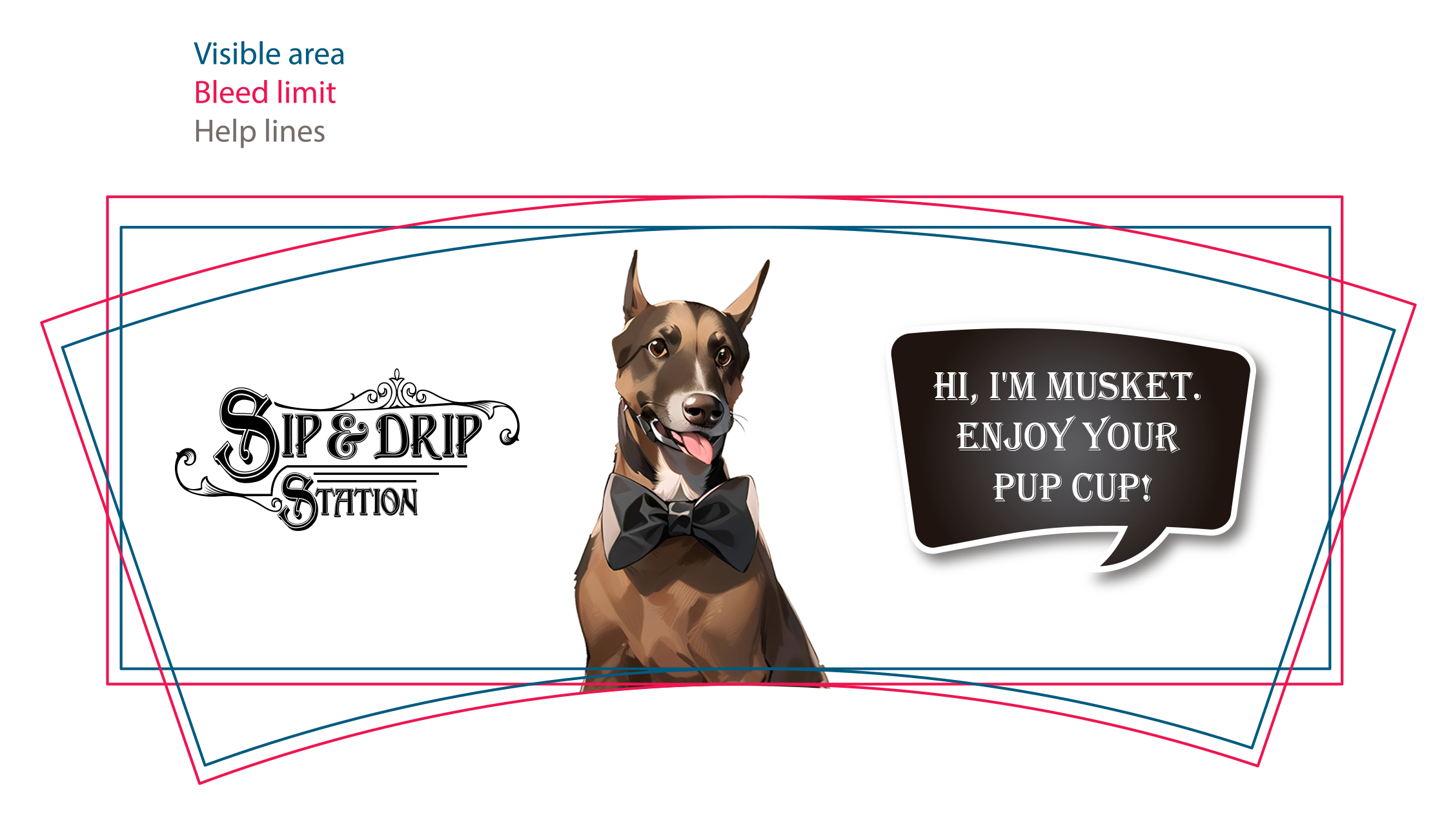 Cup and Mug Design by Kristina Andonoff for this project | Design #31126803