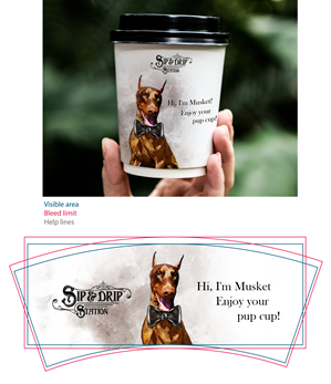Cup and Mug Design by Kristina Andonoff for this project | Design: #31153652