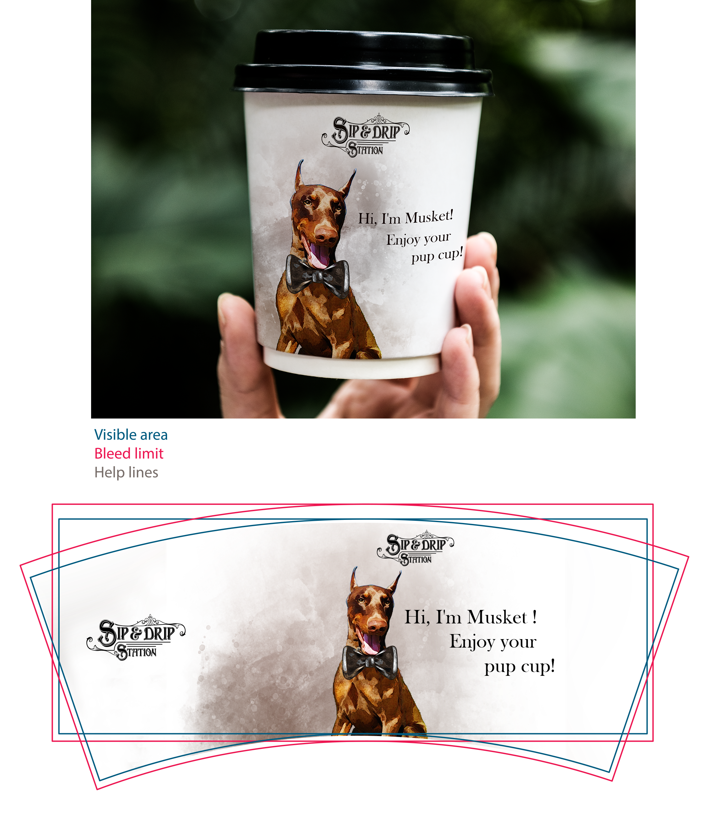 Tasse- und Becher-Design von Kristina Andonoff für dieses Projekt | Design #31155479