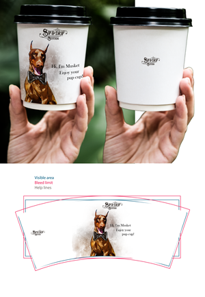 Cup and Mug Design by Kristina Andonoff for this project | Design: #31186213