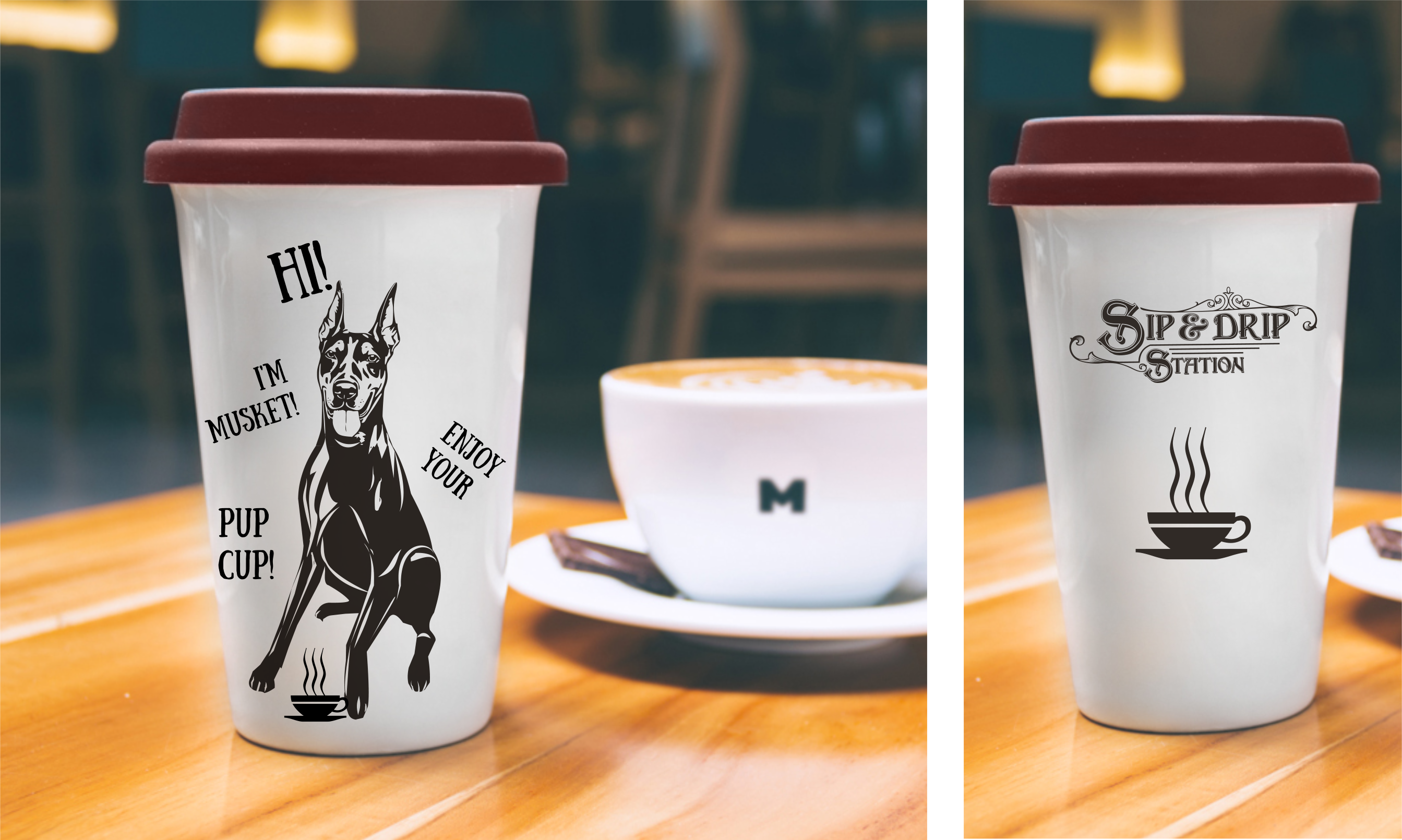 Cup and Mug Design by elveneclipse for this project | Design #31103394