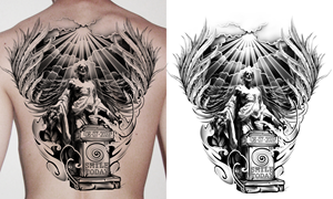 Tattoo Design by Kiki Hermawan for this project | Design #31137468