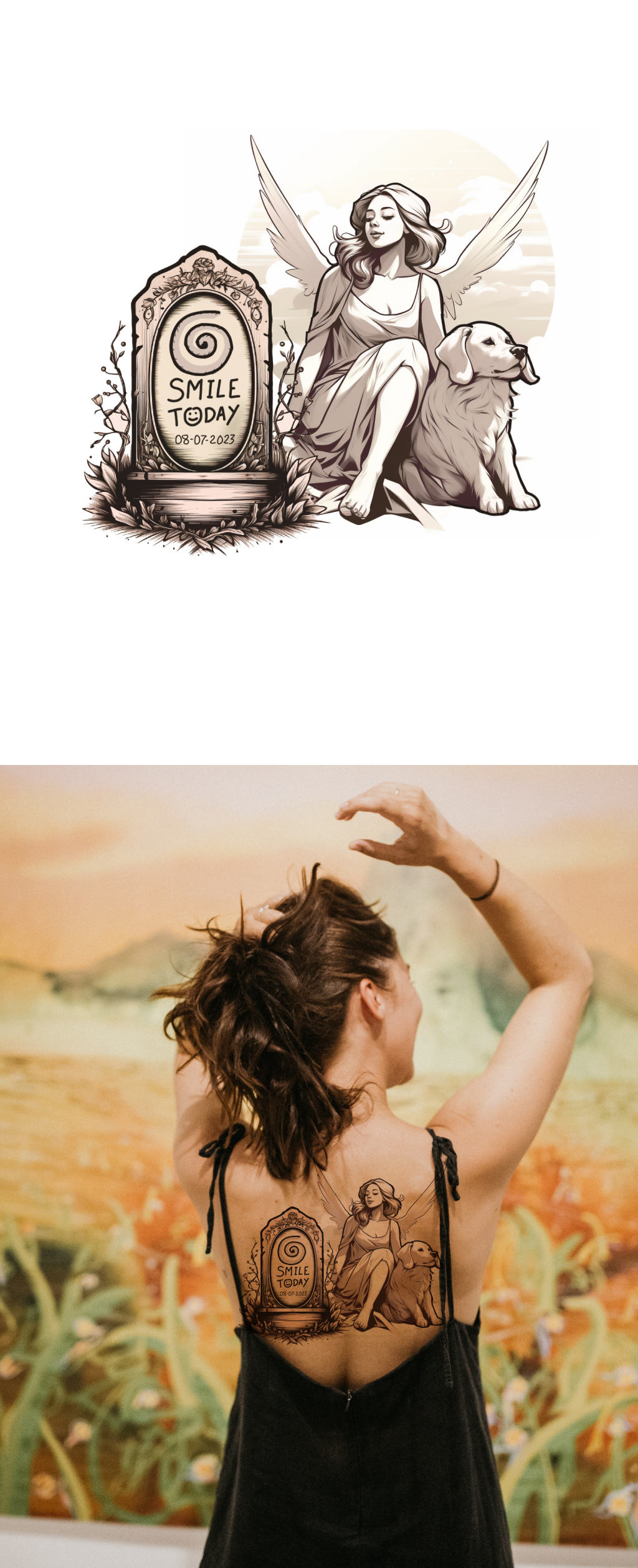 Tattoo Design by AymanePro ™ for this project | Design #31099306