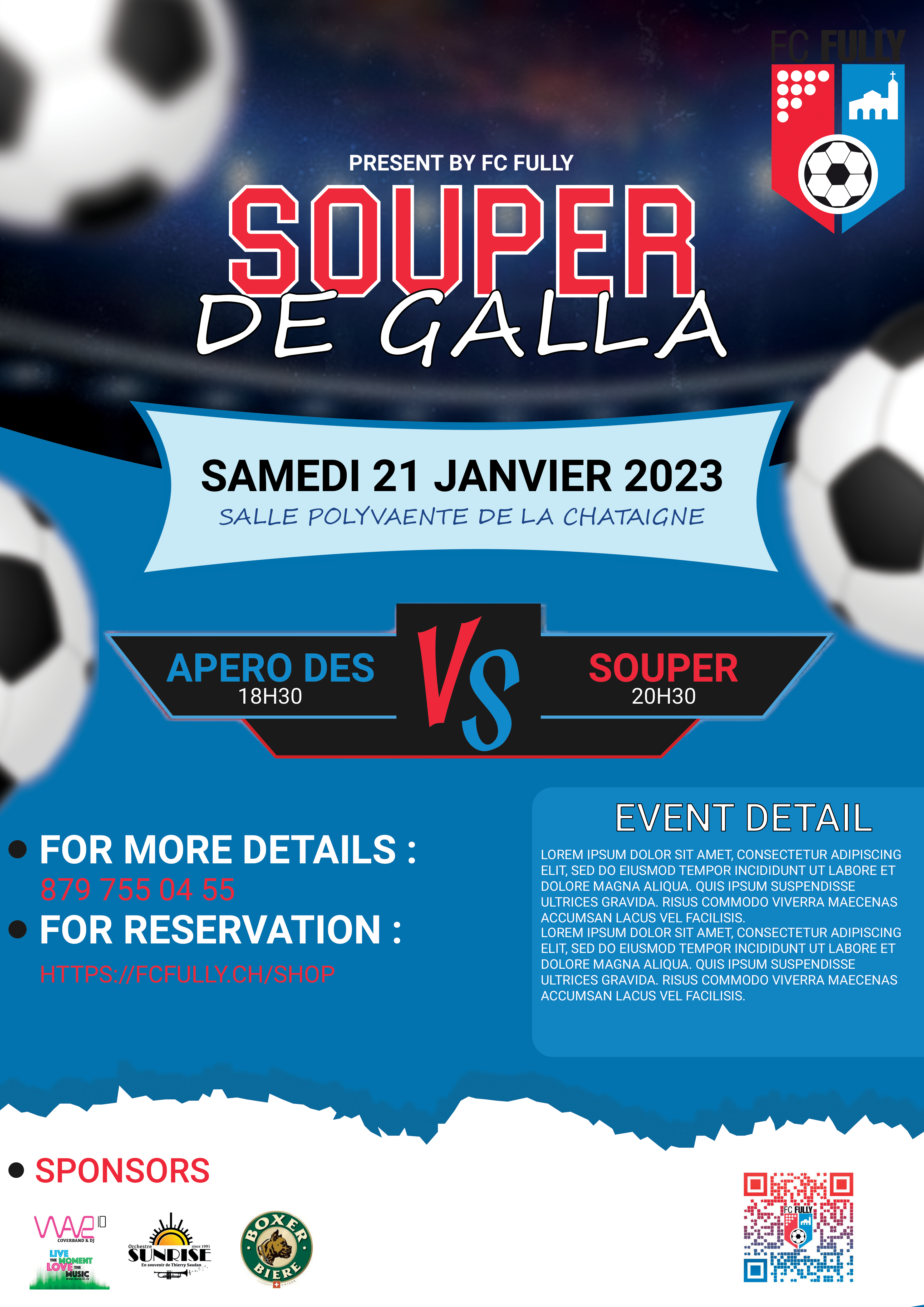 Flyer Design by design baker for FC Fully | Design #31128752