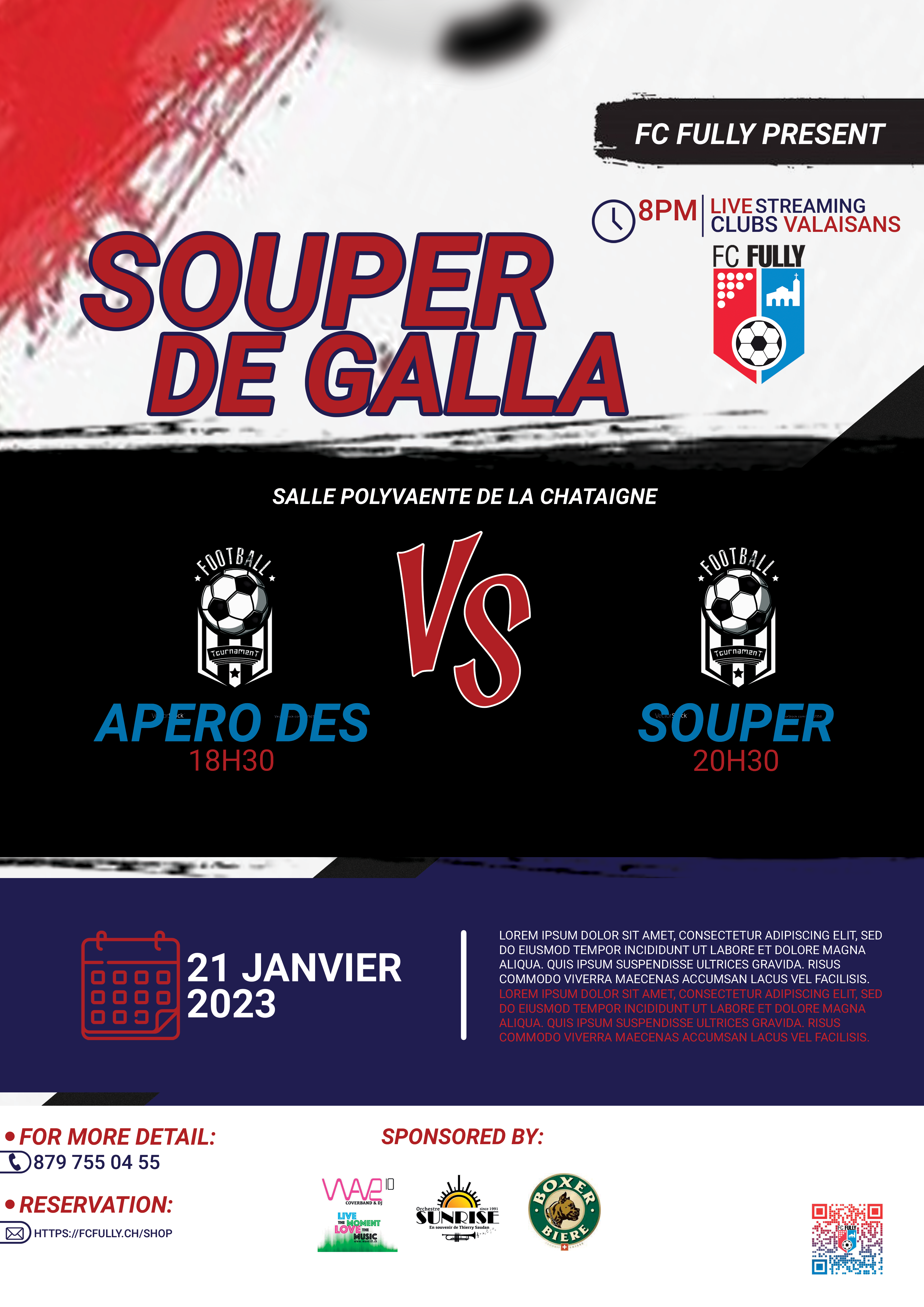 Flyer Design by design baker for FC Fully | Design #31135029