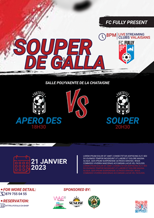 Flyer Design by design baker for FC Fully | Design: #31135029