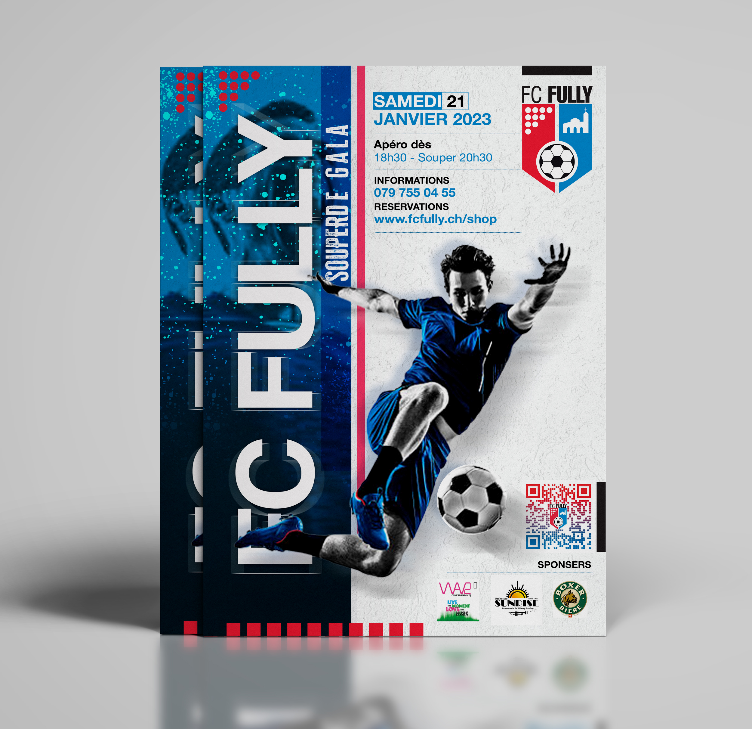 Flyer Design by Dream Logo Design for FC Fully | Design: #31121429