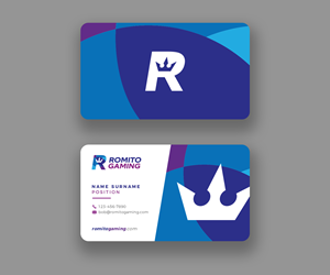 Business Card Design by Andrés Sebastián for Romito Gaming, LLC | Design: #31092123