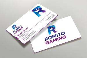 Business Card Design by Expert Bappy for Romito Gaming, LLC | Design: #31092599
