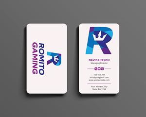 Business Card Design by Expert Bappy for Romito Gaming, LLC | Design: #31094073