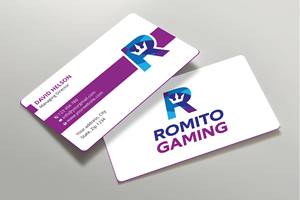 Business Card Design by Expert Bappy for Romito Gaming, LLC | Design: #31094113