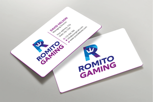 Business Card Design by Expert Bappy for Romito Gaming, LLC | Design: #31097566