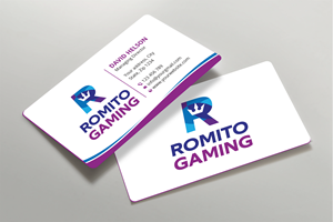 Business Card Design by Expert Bappy for Romito Gaming, LLC | Design: #31097567