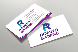 Business Card Design by Expert Bappy for Romito Gaming, LLC | Design: #31097569
