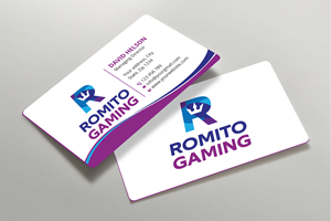 Business Card Design by Expert Bappy for Romito Gaming, LLC | Design: #31097637