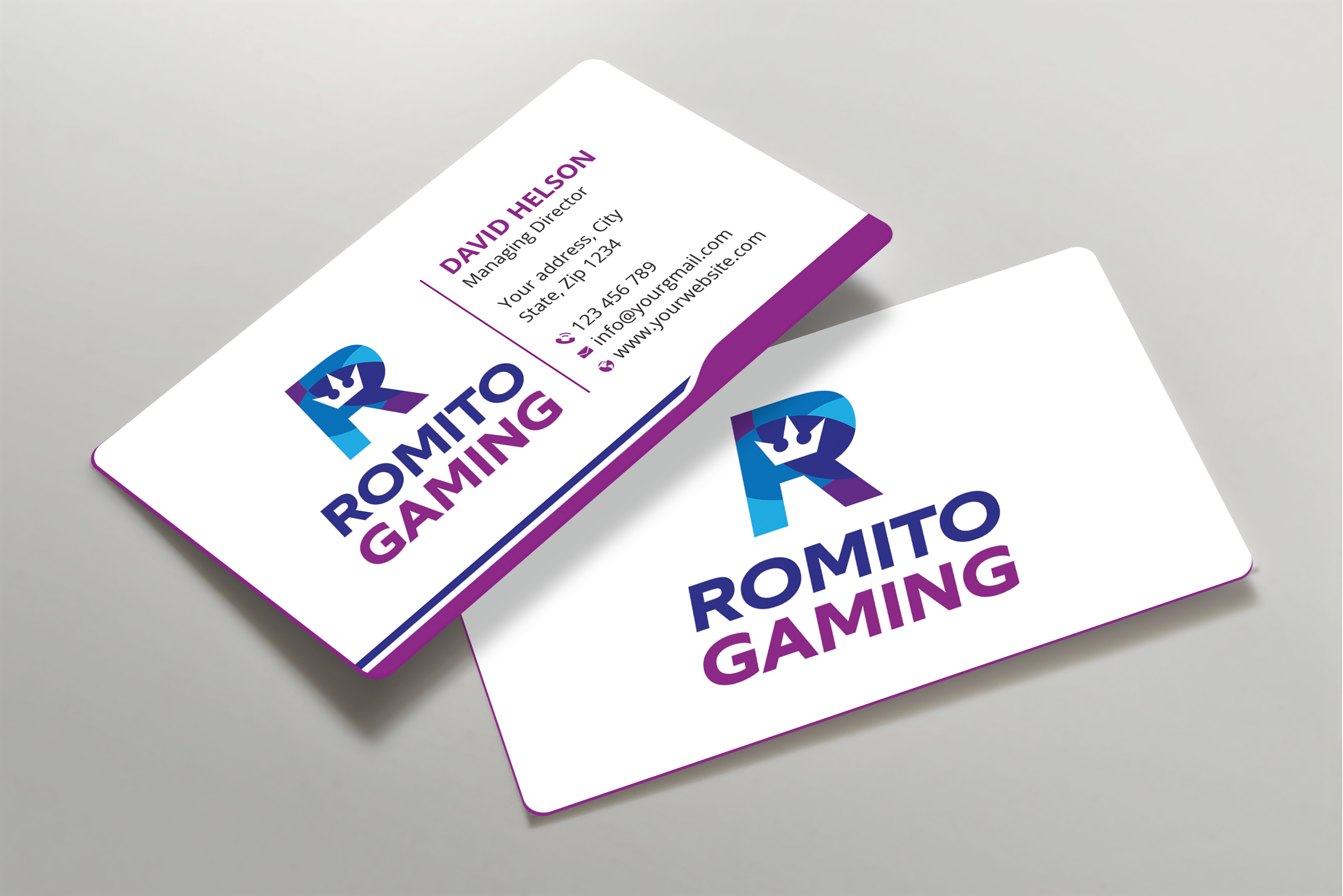 Diseño de Tarjeta de Presentación por Expert Bappy para Romito Gaming, LLC | Diseño #31097641