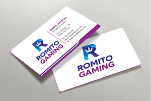Business Card Design by Expert Bappy for Romito Gaming, LLC | Design: #31097641