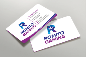 Business Card Design by Expert Bappy for Romito Gaming, LLC | Design: #31097642