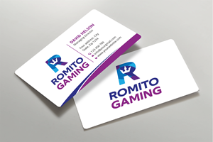 Business Card Design by Expert Bappy for Romito Gaming, LLC | Design: #31097643