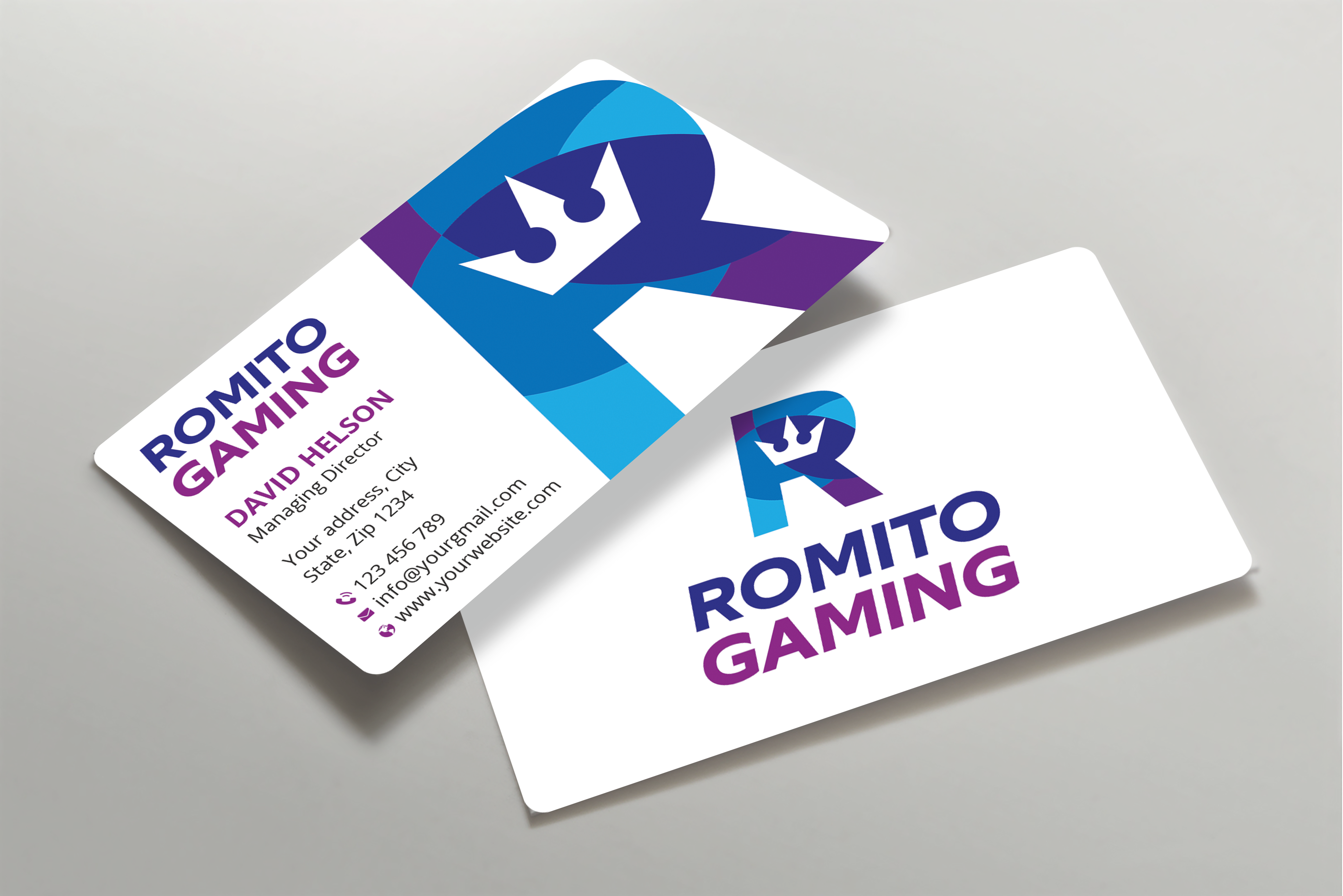 Business Card Design by Expert Bappy for Romito Gaming, LLC | Design #31097830